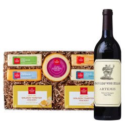 Stag's Leap Wine Cellars Artemis Cabernet Sauvignon and Cheese Gift Box