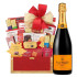 Veuve Clicquot Champagne With Golden Godiva Chocolate Gift Basket