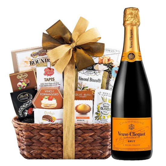Veuve Clicquot Bon Appetit Gourmet Gift Basket