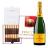 Veuve Clicquot with Merci Finest Assortment Chocolate Gift Box