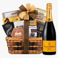 Veuve Clicquot and Bon Appetit Gourmet Gift Basket