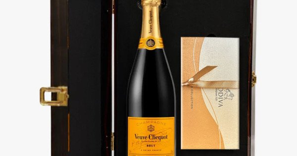 Veuve Clicquot and Godiva Gift Box