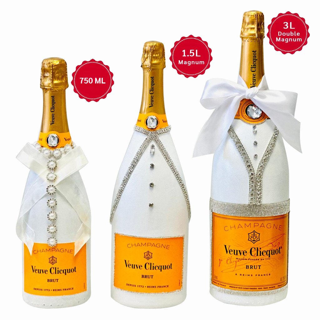Buy Veuve Clicquot Wedding Edition Champagne Trio Gift Set
