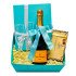 Veuve Clicquot Champagne with Tiffany Flutes & Godiva Gift Box