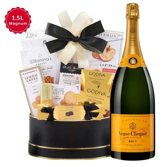 Veuve Clicquot Magnum Champagne Gift Basket