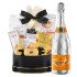 Veuve Clicquot Rich Champagne With Black Godiva Gift Basket