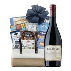 Meiomi Pinot Noir with Gourmet Delight Gift Basket