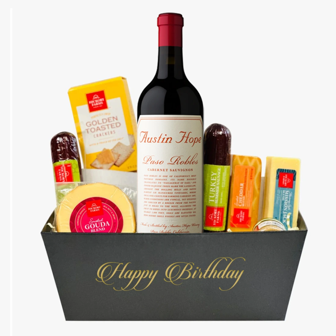Austin Hope and Bon Appetit Gourmet Gift Basket