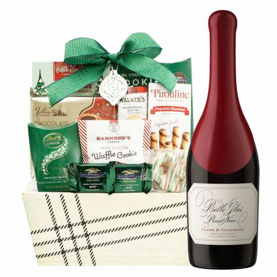 Belle Glos Clark & Telephone Vineyard Pinot Noir Gift Basket Belle Glos Clark & Telephone Vineyard Pinot Noir Gift Basket