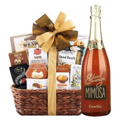 Canella Mimosa Blood Orange And Bon Appetit Gourmet Gift Basket