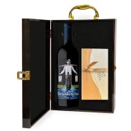 Caymus Suisun The Walking Fool Red Wine and Chocolate Gift Box