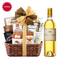 Château d'Yquem, Sauternes, Dessert Wine And Bon Appetit Basket