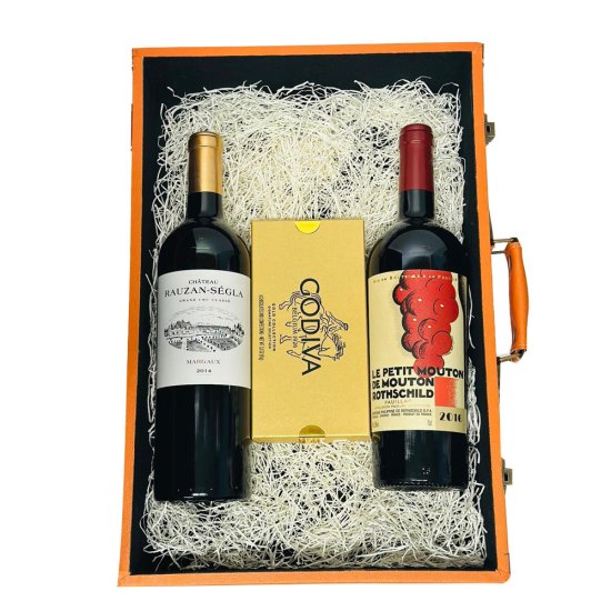 Chateau Rauzan-Segla and Le Petit Rothschild Wine Gift Set