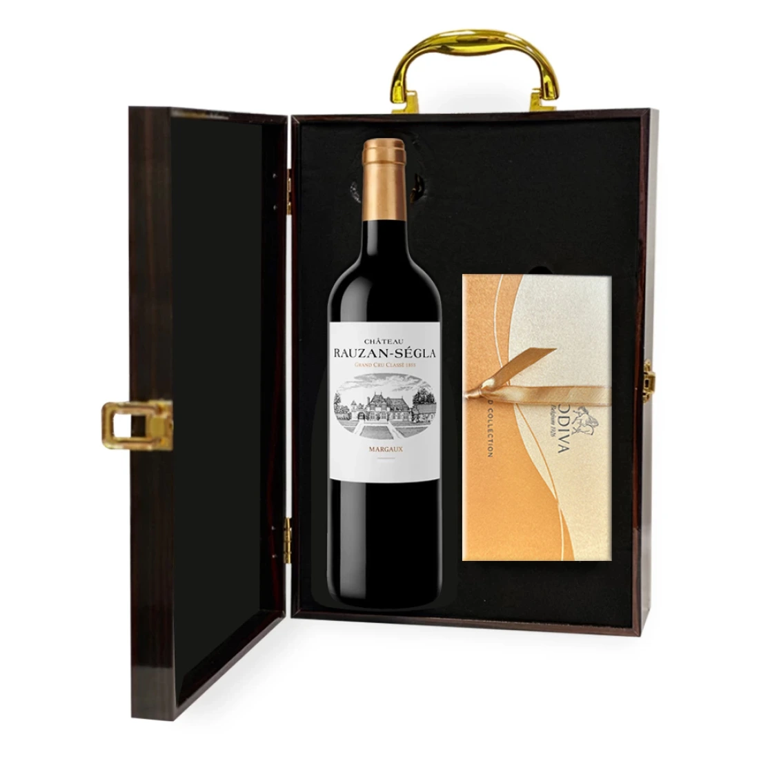 Chateau Rauzan-Segla Grand Cru Classe and Godiva Chocolate Gift Set