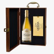 Cоmte de Valrоy Meursault French Wine And Godiva Gift Set Cоmte de Valrоy Meursault French Wine And Godiva Gift Set