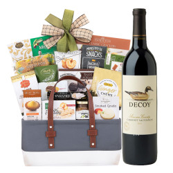 Decoy Cabernet Sauvignon Wine Gift Basket