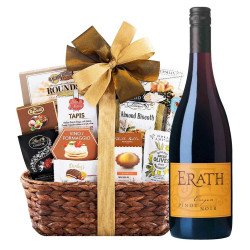 Erath Pinot Noir and Bon Appetit Gourmet Gift Basket