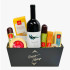 Happy Holiday Gaja Dagromis Barolo Wine Cheese Gift Basket