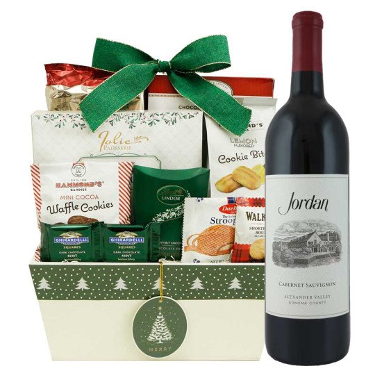 Jordan Cabernet Sauvignon Wine Gift Basket