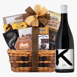 K Vintners Syrah and Bon Appetit Gourmet Gift Basket