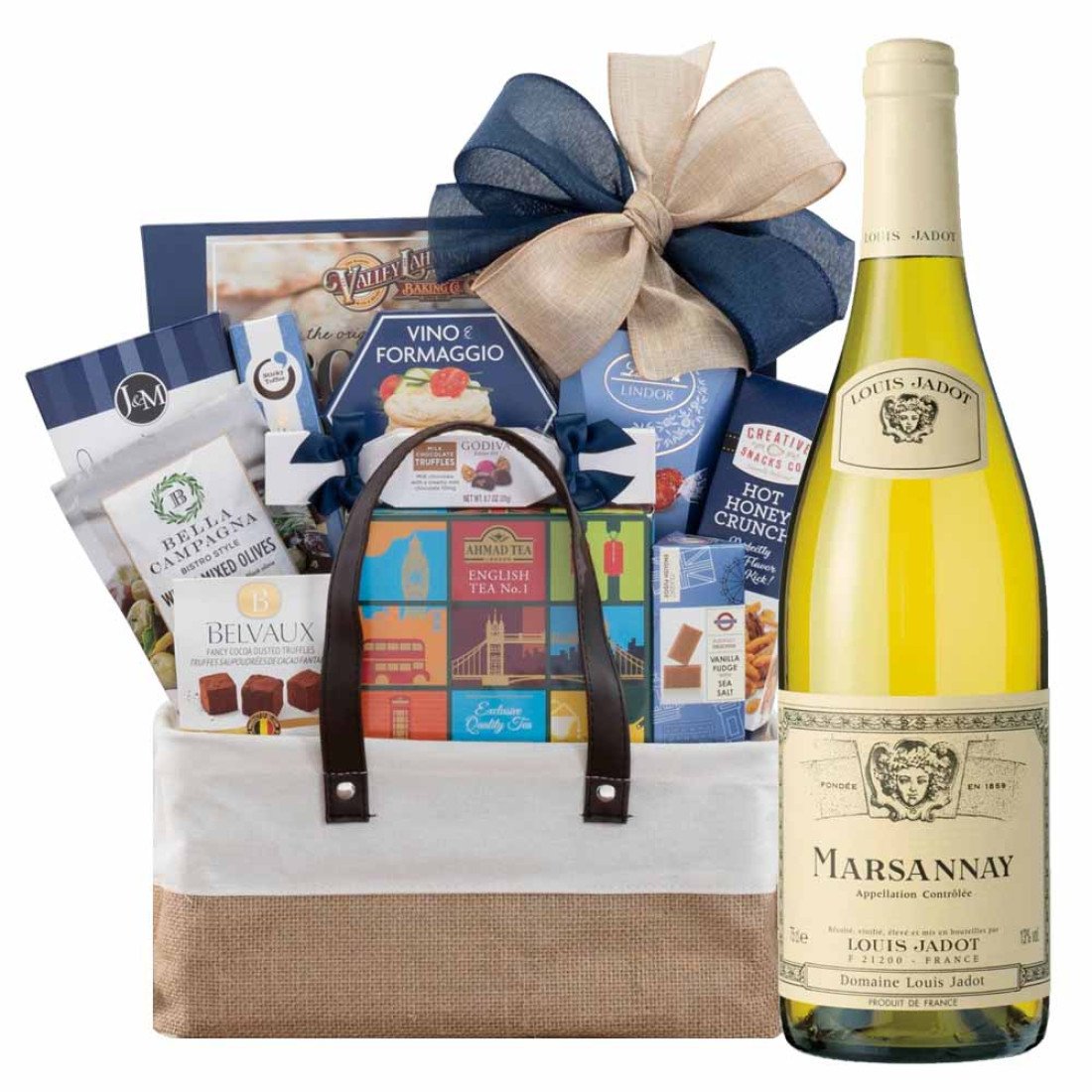 Louis Jadot Marsannay Wine And Gourmet Gift Basket
