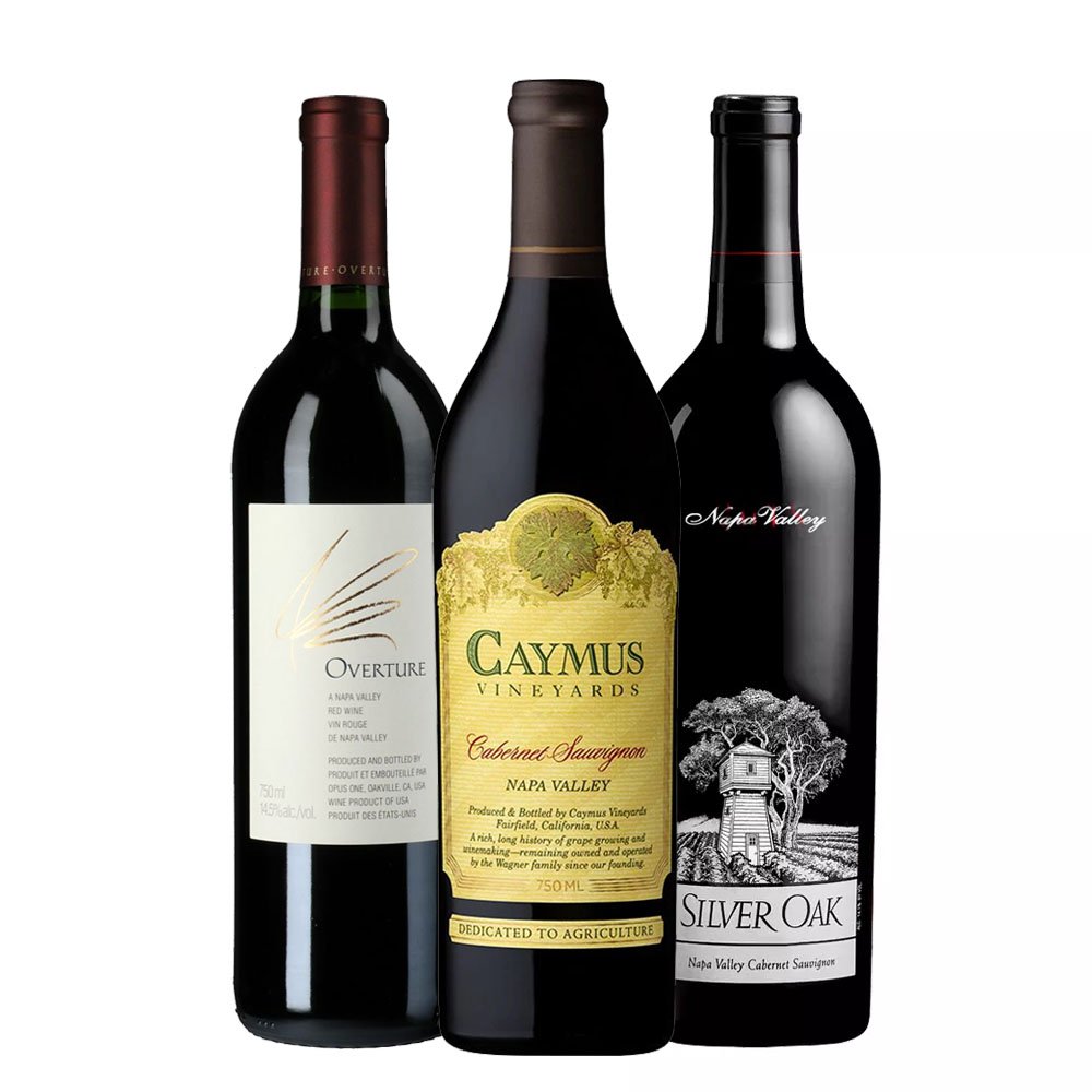 Napa Valley Red Wine Trio Gift Set (Pack of 3)