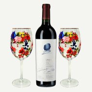 Opus One Red Wine & Glass Set