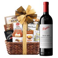 Penfolds (Bin 407) Cabernet Sauvignon and Bon Appetit Gift Basket Penfolds (Bin 407) Cabernet Sauvignon and Bon Appetit Gift Basket
