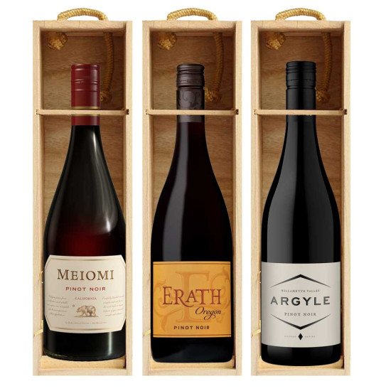 Pinot Noir 3 Bottle Wine Gift Set