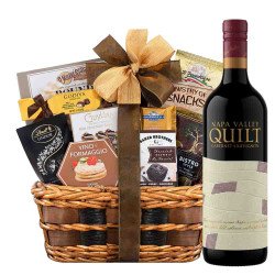 Quilt Cabernet Sauvignon Napa Valley Wine And Bon Appetit Gift Basket