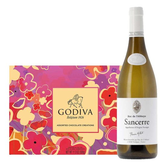 Sancerre Wine And Godiva Chocolate Gift Box Sancerre Wine And Godiva Chocolate Gift Box
