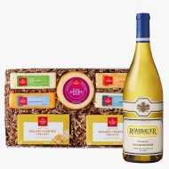 Rombauer Chardonnay Wine And Cheese Gift Box