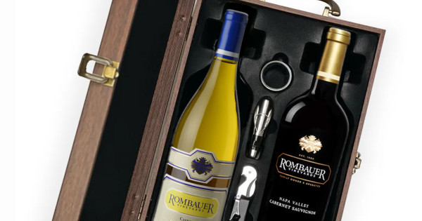 Rombauer Red And White Wine Gift Set - Buy Online