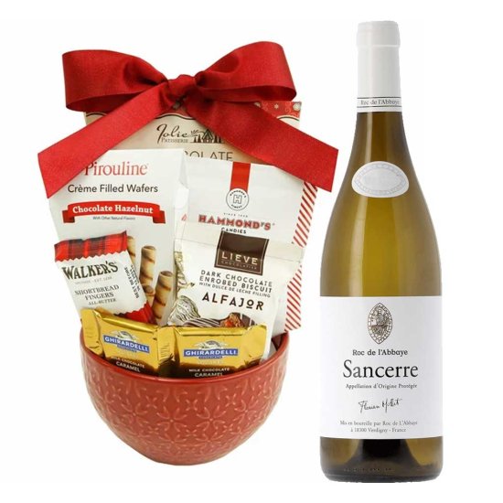Florian Mollet Domaine Roc de L'Abbaye Sancerre Gift Basket Florian Mollet Domaine Roc de L'Abbaye Sancerre Gift Basket