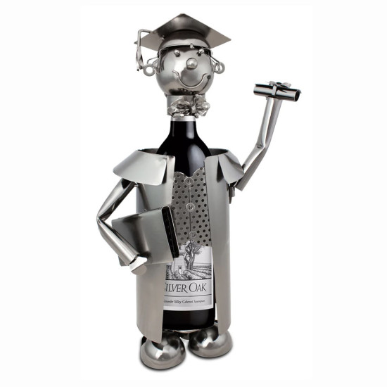 Silver Oak Alexander Valley And Metal Wine Holder Graduation Gift Set Silver Oak Alexander Valley And Metal Wine Holder Graduation Gift Set