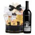 Silver Oak Cabernet Sauvignon Wine & Golden Godiva Gift Basket
