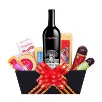Silver Oak Napa Valley Cabernet Sauvignon Wine & Cheese Gift Basket