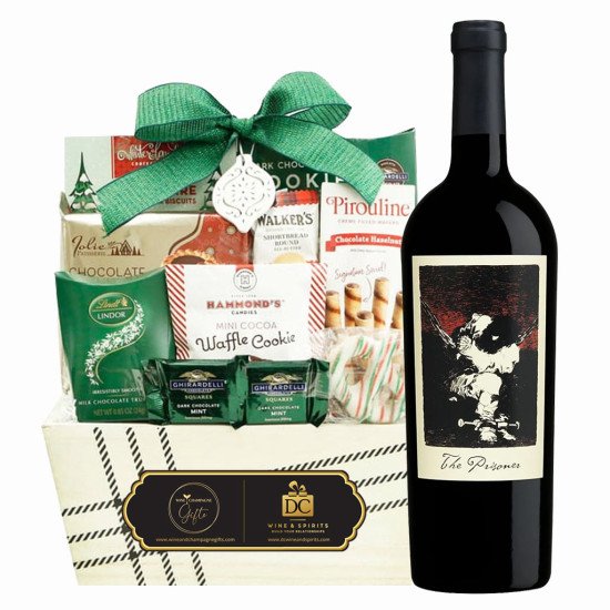 The Prisoner Red Blend Wine And Chocolate Gift Basket The Prisoner Red Blend Wine And Chocolate Gift Basket