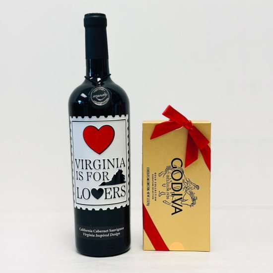 Virginia Is for Lovers Cabernet Sauvignon Wine Gift Set