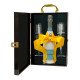 Hand Painted Sparkling Wine And Flutes Gift Set