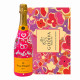 Hand-Painted Mr. & Mrs. Veuve Clicquot Champagne With Godiva Gift Set Hand-Painted Mr. & Mrs. Veuve Clicquot Champagne With Godiva Gift Set