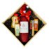 Hand Painted Pauillac de Chateau Latour Wine And Christmas Gift Basket