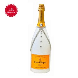 Hand-Painted Veuve Clicquot Magnum Champagne