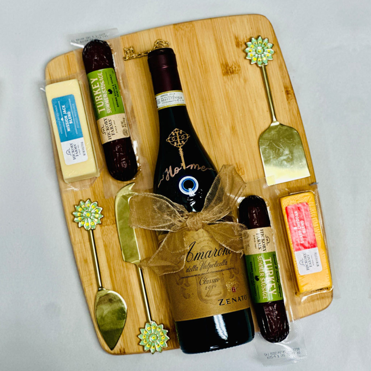Zenato Amarone Wine and Charcuterie Board Gift Set