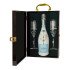 Luxury Sparkling Wine Gift Set with Crystal Champagne Flutes