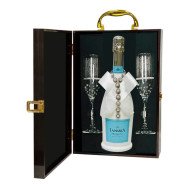 Pearl Design Sparkling Wine And Flutes Gift Set