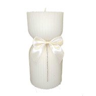 White Wedding Candle