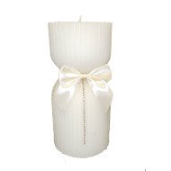 White wedding candle