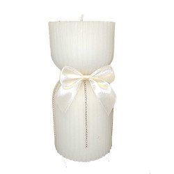 White Wedding Candle White Wedding Candle
