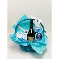 Blue Spa Gift Basket Blue Spa Gift Basket
